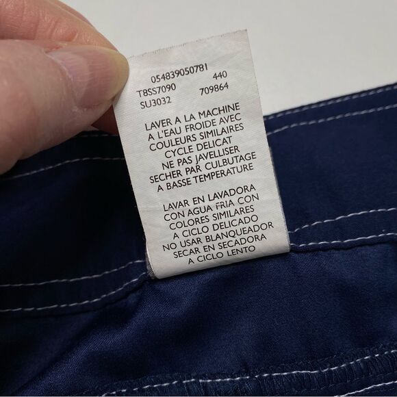 Nike Swim Men’s Navy Blue Board Shorts Sz 34 - Picture 12 of 15